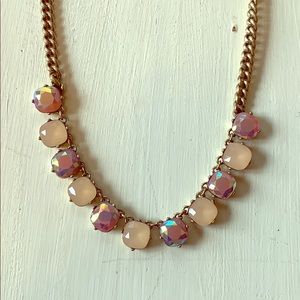 J Crew Pink Statement Necklace